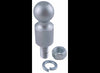 2" BALL , CURT HITCH BALL, 2" RISE - 6K , 1" X 2-1/8" SHANK, NICKEL