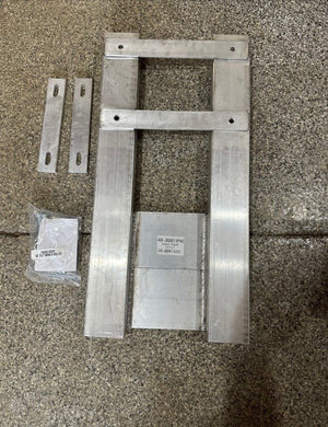 WINCH MOUNT 82 TILT, COMPLETE ASSEMBLY WITH MOUNTING HARDWARE, WINCH PLATE