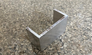 U-CHANNEL STAKE POCKET, ALUMINUM 40.625" X 1.8125" X.25" X 2.5" , ALUMA