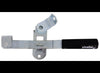 CAM-ACTION LOCKABLE DOOR LATCH FOR FOLD DOWN TRAILER GATE OR SIDE DOOR - ZINC PLATED STEEL