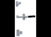 CAM-ACTION LOCKABLE DOOR LATCH FOR FOLD DOWN TRAILER GATE OR SIDE DOOR - ZINC PLATED STEEL