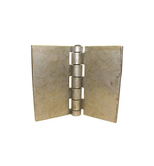 WELD-ON BUTT HINGE 4"X4" .120" THICK STEEL, .250" PIN DIMENSION