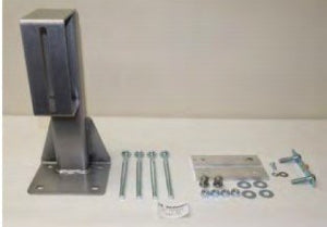 ALUMA 6" 5 BOLT VERTICAL SPARE TIRE CARRIER #20-0000004