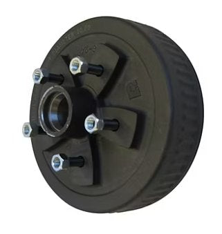 BRAKE DRUM / HUB, 5 LUG 5 ON 4.75, 5X4.75, 1/2" STUD, 3.5K 10" X 2-1/4"