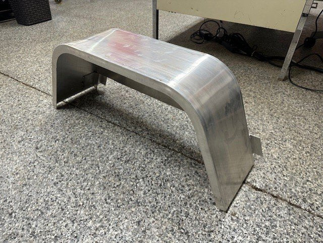 ALUMA ALUMINUM UTILITY FENDER ASSEMBLY W/O FENDER LIGHT, 8"X12"X29"
