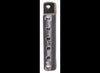 6 HOLE ADJUSTABLE C-CHANNEL, CHANNEL BRACKET, WELD ON, 11-1/2" T , 14K CAPACITY