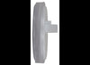 4" ROUND LED CLEAR / WHITE TRAILER LIGHT, 7 DIODE, CLEAR LENS, OVERALL 4-1/4" ROUND
