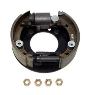 HYDRAULIC BRAKE ASSEMBLY, 2.5K CAPACITY PER PAIR, 7" X 1-3/4" LH, 4 BOLT - RETAIL BOXED