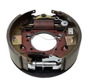 HYDRAULIC BRAKE ASSEMBLY, 9K - 10K CAPACITY PER PAIR, 12-1/4" X 3-3/8" LH, 7 BOLT - RETAIL BOXED