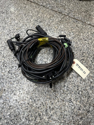 SURE-TRAC WIRING HARNESS FOR 6 WIDE 10' - 12' DUMP, COMPLETE HARNESS ASSEMBLY W/ PLUGS, FRONT / REAR