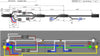 SURE-TRAC WIRING HARNESS FOR OPEN TRAILER, TANDEM AXLE - COMPLETE ASSEMBLY W/ FRONT 7-WAY HARNESS