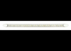 OPTI-BRITE INTERIOR LED, 27 DIODE CLEAR LENSE STRIP LIGHT 22" - 12V, 513 LUMENS