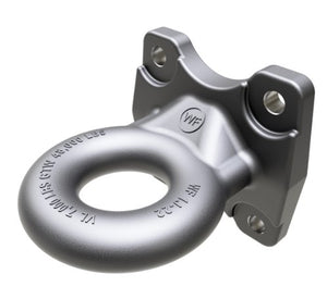 BOLT ON LUNETTE RING, 24K, 2-3/8" ID, FLATE PLATE MOUNT - 4 BOLT HOLES