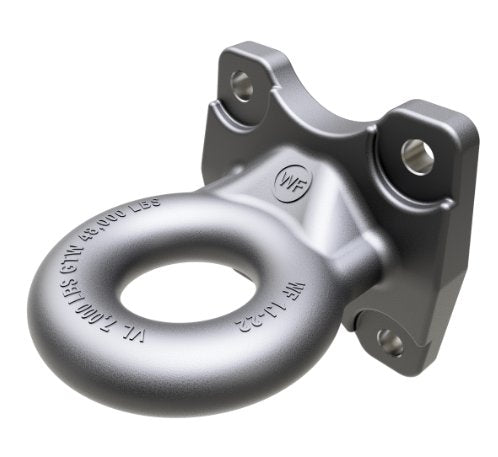 BOLT ON LUNETTE RING, 24K, 2-3/8" ID, FLATE PLATE MOUNT - 4 BOLT HOLES