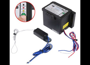 BRIGHT WAY PUSH TO TEST TRAILER BREAKAWAY KIT - WITH 1-AMP CHARGER AND 5 AH BATTERY, TOP LOAD