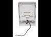 OPTRONICS 12V RV STYLE DOME LIGHT - SINGLE - 6-3/4" LONG X 4-1/4" WIDE - WHITE