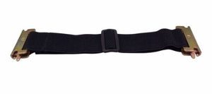 E-TRACK ADJUSTABLE BUNGEE TIE DOWN STRAP, BLACK, 12" - 22" LENGTH