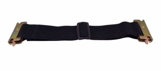E-TRACK ADJUSTABLE BUNGEE TIE DOWN STRAP, BLACK, 12" - 22" LENGTH