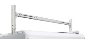 ALUMINUM HD LADDER RACK 800lbs CAPACITY, SIDE MOUNT, FOR TRAILERS 5.7' - 8.4' , SOLD PER SECTION