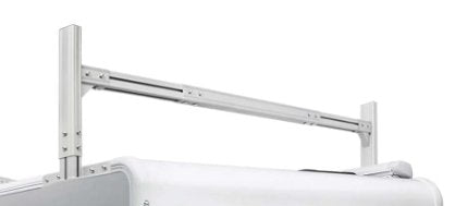 ALUMINUM HD LADDER RACK 800lbs CAPACITY, SIDE MOUNT, FOR TRAILERS 5.7' - 8.4' , SOLD PER SECTION