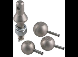 CONVERT-A-BALL INTERCHANGABLE BALL SET - 3 BALLS, 1" XL SHANK, NICKEL, 1-7/8" , 2" AND 2-5/16" BALL