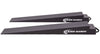 RACE RAMP - 7" H TRAILER RAMP, 5.5 DEGREE APPROACH ANGLE, NOTCH RAMP, 74"x14"x7"-2-1/2"