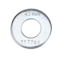 ROUND SPINDLE HARDENED WASHER 1" ID , FLAT FOR 6K NEV-R-LUBE 42MM