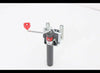 BULLDOG ROUND SNAP-RING SWIVEL JACK - BOLT ON - TOP WIND 10" LIFT - 2,000LBS