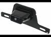LED TRAILER LICENSE PLATE LIGHT WITH BRACKET - 5 DIODE, BLACK ABS, CLEAR LENS, 8-5/8"X3-1/4"