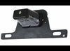 LED TRAILER LICENSE PLATE LIGHT WITH BRACKET - 5 DIODE, BLACK ABS, CLEAR LENS, 8-5/8"X3-1/4"
