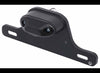 LED TRAILER LICENSE PLATE LIGHT WITH BRACKET - 1 DIODE, BLACK ABS, CLEAR LENS, 8-5/8"X3-1/4"