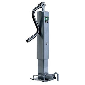 BULLDOG DROPLEG 12K CAPACITY JACK, TOPWIND, 12-1/2" LIFT, WELD ON