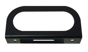 6" OVAL LIGHT BRACKET, STEEL, WELD ON MOUNT OR BOLT ON, FOR CLEARANCE MARKER LIGHTS, TAILLIGHT