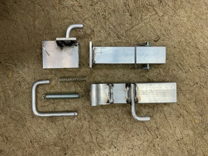 ALUMA WELDMAT ALUMINUM STABILIZER LEG ASSEMBLY, 8200 SERIES, SPRING LOADED - COMPLETE ASSEMBLY