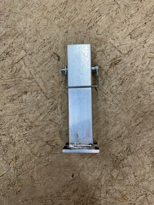 ALUMA WELDMAT ALUMINUM LEG INSERT, 8200 SERIES, FOR SPRING LOADED, STABILIZER LEG ONLY