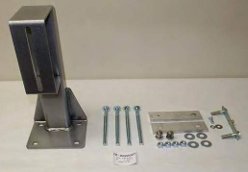 ALUMA 6" 6 BOLT VERTICAL SPARE TIRE CARRIER #20-0000005