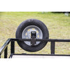 UNIVERSAL BOLT ON SPARE TIRE CARRIER, UNIVERSAL BOLT PATTERN FOR WHEEL