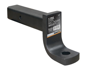 BUYERS BALL MOUNT 2-1/2" HITCH, 5" DROP, 3-1/2" RISE, 1.25" SHANK, 15K
