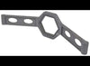 VALCRUM UNIVERSAL OIL CAP WRENCH 2-1/4" AND 2-1/2" HEX CAP TOOL, OIL BATH CAP