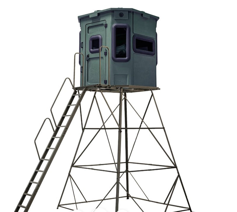 Titan Pro Blind Combo-Forest Green-12 FT Tower #10