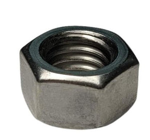 3/8-16 HEX NUT, STAINLESS STEEL, 18-8