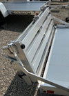 ALUMA BI-FOLD TAILGATE FOR 63 SERIES, BIFOLD RAMP GATE, BI FOLD TAIL GATE