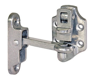 DOOR HOLD BACK 2" HOOK AND KEEPER, ZINC PLATED, ENCLOSED TRAILER DOOR