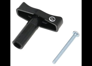 REPLACEMENT MANUAL LIFT CONTROL KNOB FOR ROOF VENT, DOMETIC FANTASTIC, BLACK
