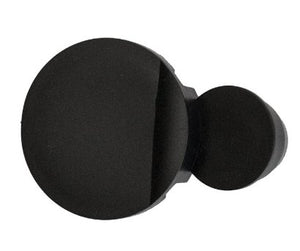 BAUER CYLINDER LOCK PROTECTION CAP, BLACK RUBBER - LEGEND REAR HASP LOCK COVER