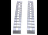 ALUMINUM CAR HAULER RAMP SET, 7' L X 14" W - 6,000lbs CAPACITY