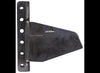 A-FRAME WELD ON ADJUSTABLE TRAILER COUPLER, C-CHANNEL, 6 HOLE WELD ON STEEL, RAW, VERTICAL, 20K