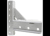 A-FRAME BOLT ON ADJUSTABLE TRAILER COUPLER, C-CHANNEL, 6 HOLE, SILVER, VERTICAL C CHANNEL - 14K CAP