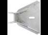 A-FRAME BOLT ON ADJUSTABLE TRAILER COUPLER, C-CHANNEL, 6 HOLE, SILVER, VERTICAL C CHANNEL - 14K CAP