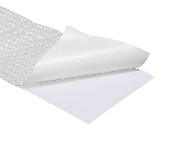 REFLECTIVE 4" TAPE, DOT CONSPICOUS, WHITE, HIGH VISABILITY - SOLD PER FT